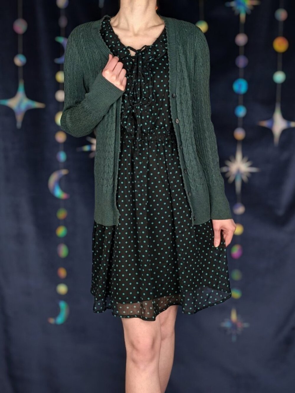 Eddie Bauer Evergreen Cable Knit Long Sleeve Cardigan | Cozy Cottagecore Hobbit